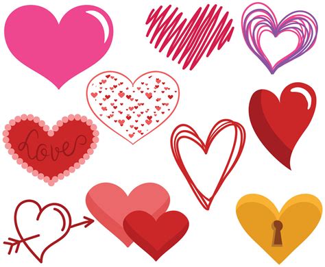 Cute Heart Clip Art Vectors & Illustrations for Free Download.